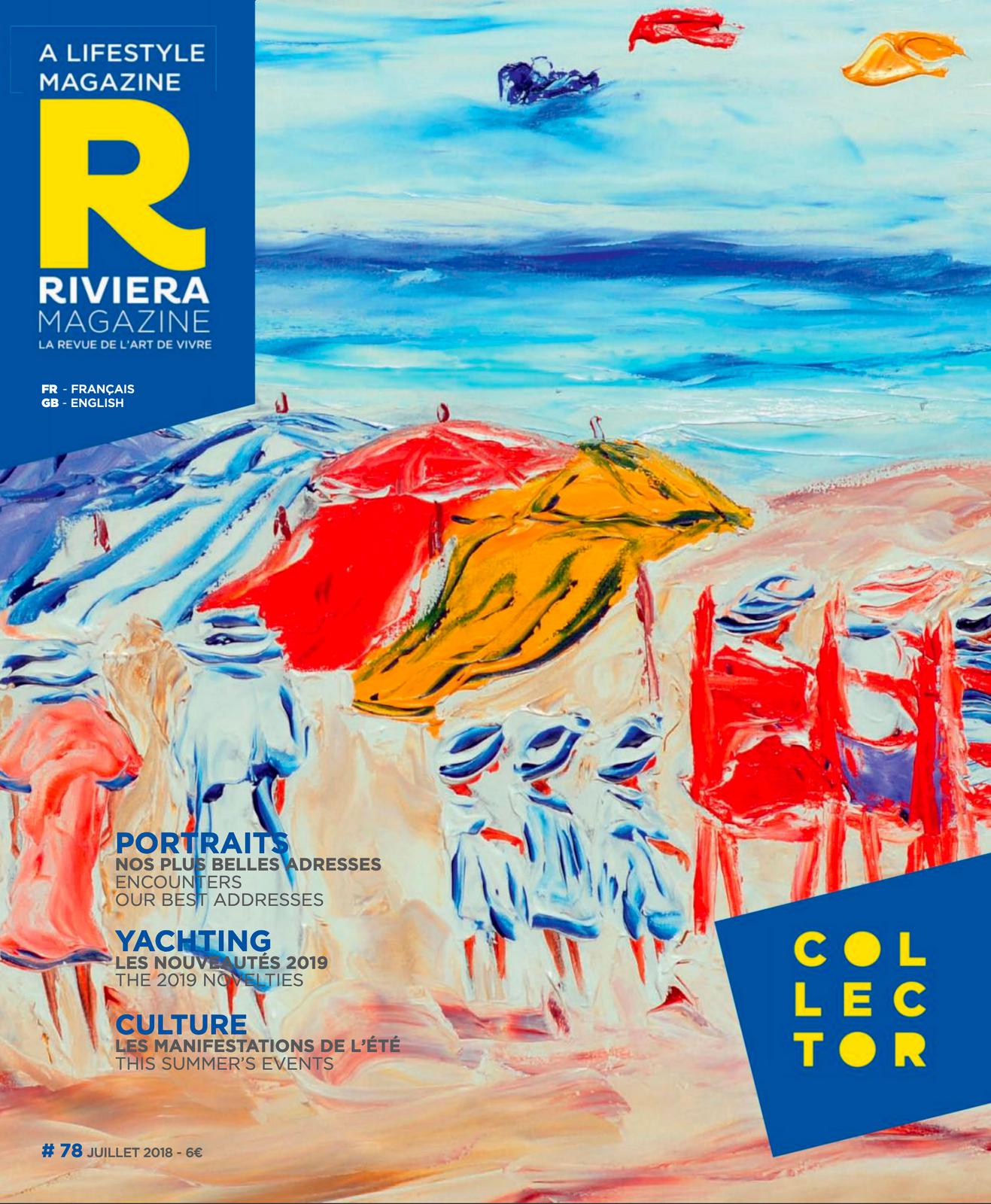 Couverture — Riviera Magazine