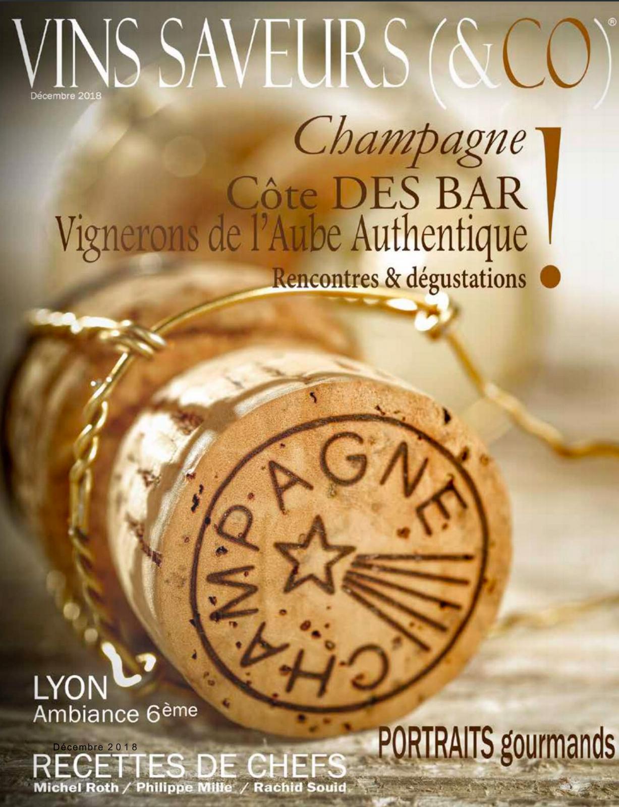 Couverture — Vins & Saveurs